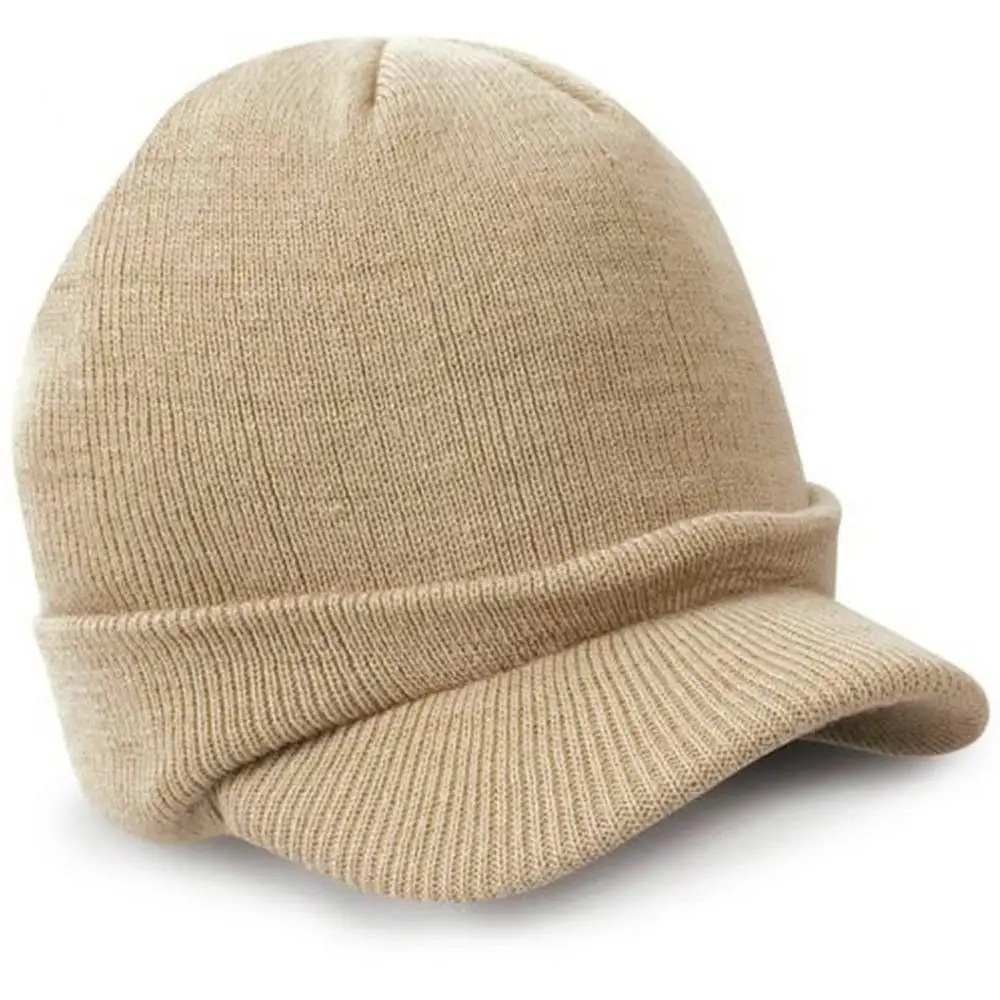 Men Women Knit Baggy Beanie Oversize Winter Hat Ski Slouchy Chic Baseball Cap