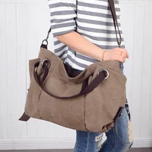 Сумка Хобо Высококачественная Женская холщовая сумка-мессенджер женские сумки известных брендов женские сумки на плечо повседневные холщовые сумки