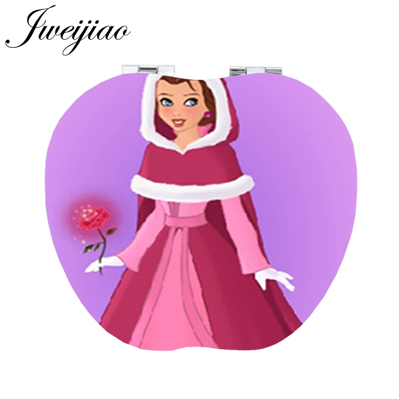 CT13 9 JWEIJIAO мультфильм aracters принц Фея moive увеличительный прибор зеркала кожа портативный макияж зеркала для женщин CT12 - Цвет: CT13 9