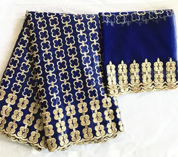 

hot sale african bazin riche getzner 2019 nouveau with beads french embroidered tulle lace for wedding wholesale price 5+2yards