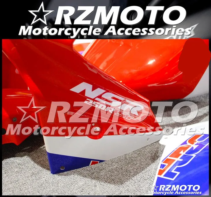 ABS мотоцикл обтекатель комплект для HONDA NSR250 PGM3 1990-1993 год кузов литья под давлением Магазин № 1371