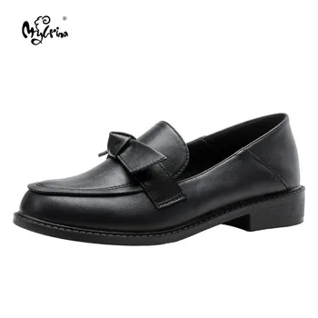 

Soft Bottom Women Flats Genuine Leather Mother Shoes Comfort Oxford Shoes For Women Shoes Women Loafers Moccasins Plus Size 41