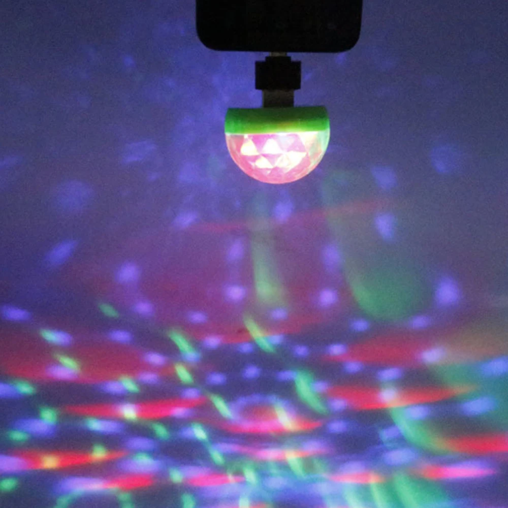 

Fantastic DJ Lights 5V 4W Decoration Indoor Outdoor Lighting Fixture Lamp Stage Light Sound Control USB Room Decor Party Supply