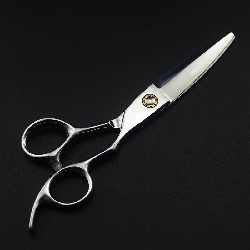 Professionelle japanische 440c-Stahl-Haarschere, 6 Zoll, Willow Cut, für Make-up, Haarschnitt, Ausdünnung, Friseur-Schere, Friseurschere – Detail 3