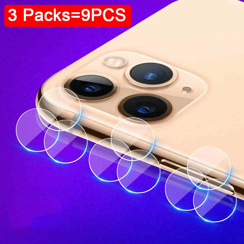 

3packs HD Camera Lens Protector Tempered Glass on the for Apple iphone 11 Pro Max 11pro iphone11 promax Screen Protective Film