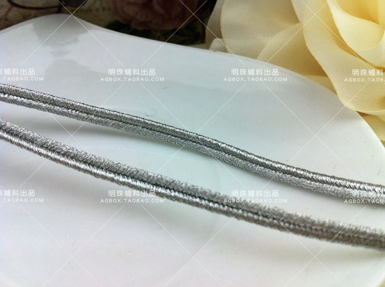 20 ярдов ширина 4 мм Золотая/Искусственная тесьма кружевная отделка лента ed5qre