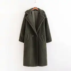 Горячая Распродажа Xd90-2646 длинное пальто в европейском и американском стиле