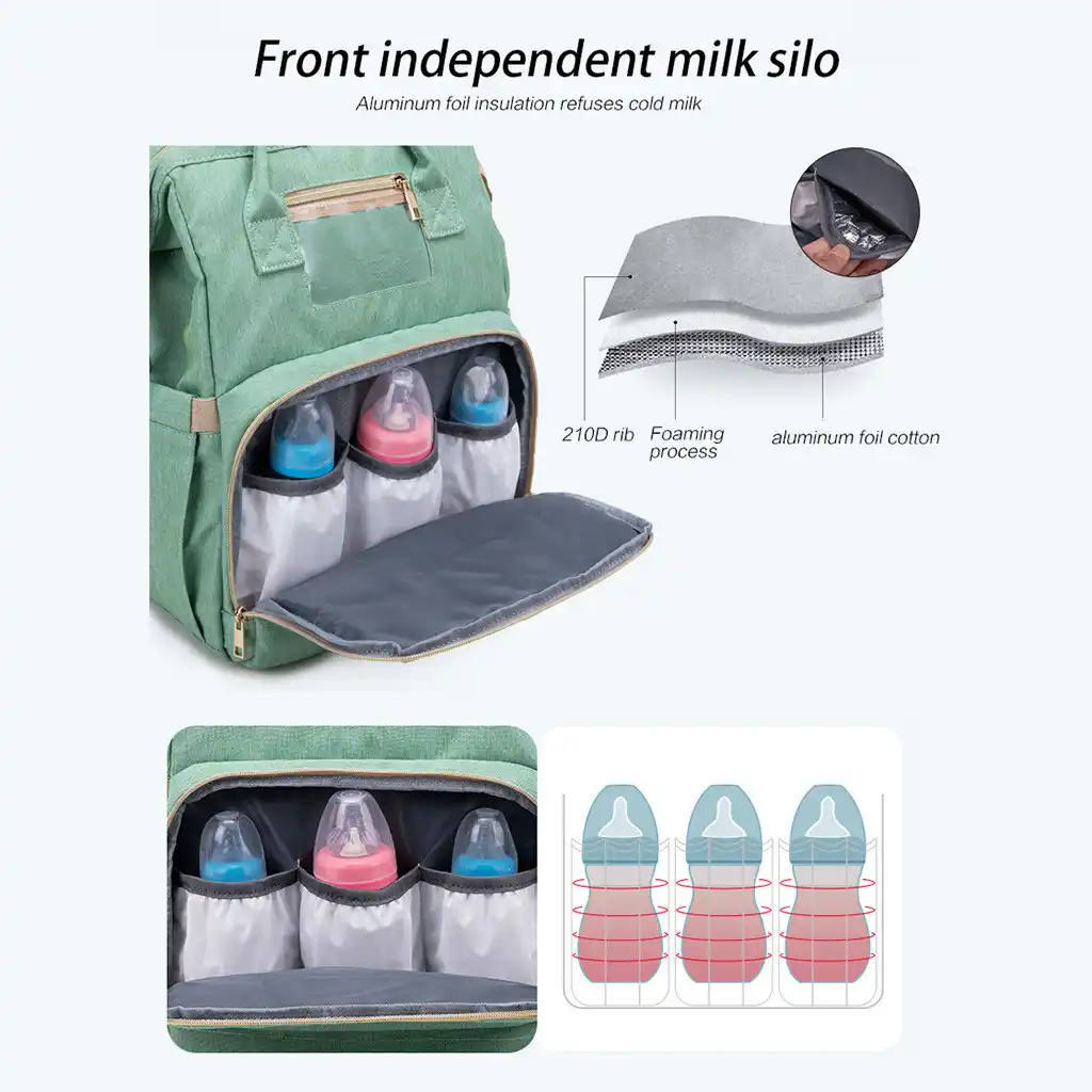 Tragbare Falten Baby Rucksack Bett Multifunktionale Bett Mid Bett Mutter Und Baby Tasche Tragbaren Grosse Kapazitat Tasche Zihr Lauftaschen Aliexpress
