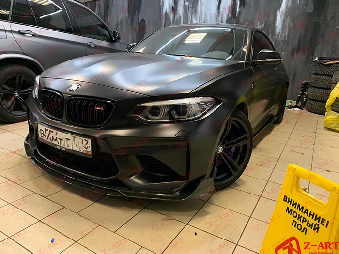 Z-ART для BMW M2 комплект для тюнинга из углеродного волокна комплект для кузова из настоящего углеродного волокна для BMW F87 M2 AeroFit из углеродного волокна