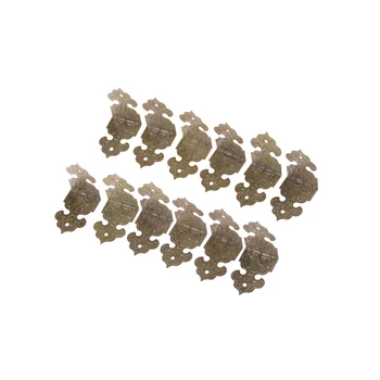 

12pcs Decorative Corner Bracket For Furniture Wooden Box Feet Furniture Corner Protector Decorative Corbel Furniture Fittings