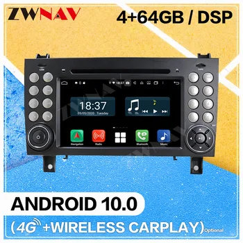 

Carplay Android 10 screen Car Multimedia DVD Player for Benz SLK Class R171 2004-2012 GPS Navi Auto Radio Audio Stereo Head unit