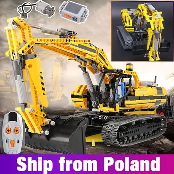 

20007 Technic MOTORIZED EXCAVATOR Building Blocks Electric Remote control car Model Brick compatible with lepining 8043 gift toy