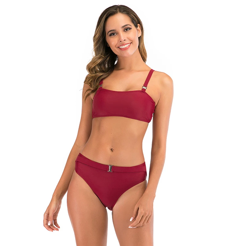 High Waist Bikini Women Sexy Swimsuit Bikinis Summer Bathing Suits Women Beach Wear 2020 Push Up Biquinis Brazilian Swimsuit