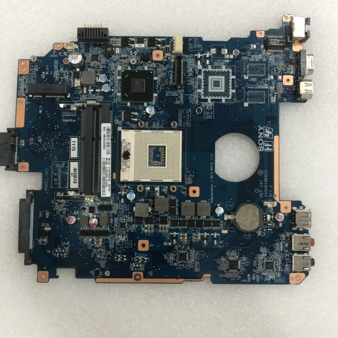 Для SONY VPCEH MBX-247 Материнская плата ноутбука A1827699A DA0HK1MB6E0 REV. Teste boa E HM65 | Компьютеры и