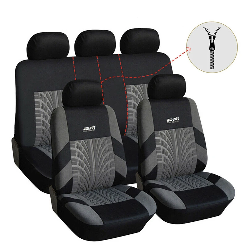 Car Seat Cover Set Universal Auto Covers The Seats for Skoda FABIA RAPID Yeti SEAT Altea Arona Ateca Exeo Ibiza 6l 6j Toledo | Автомобили