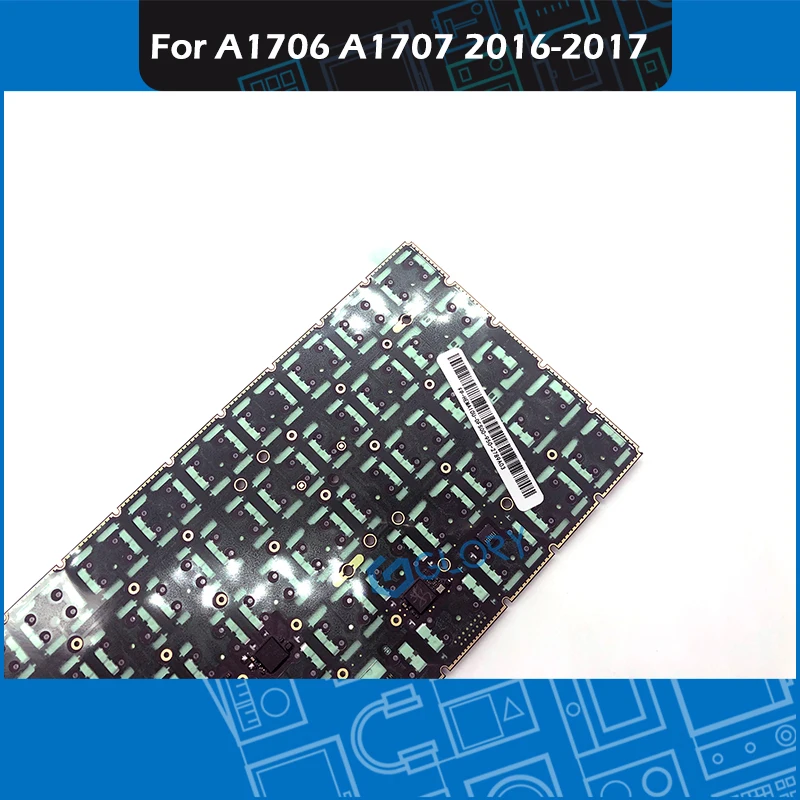 A1706 A1707 испанская клавиатура раскладка клавиатуры для Macbook Pro 1" 15" Touchbar A1706 A1707 ES Испания клавиатура на замену