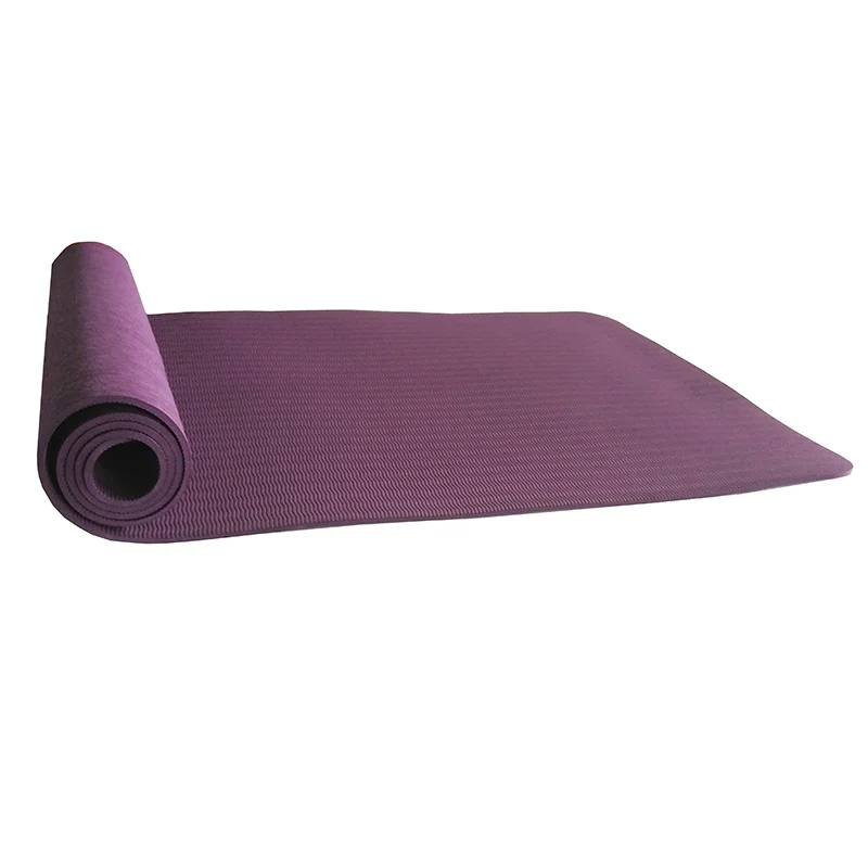 6 мм Tpe нескользящий коврик для йоги подходит для фитнеса безвкусный спортивный коврик йога сумка йога пояс