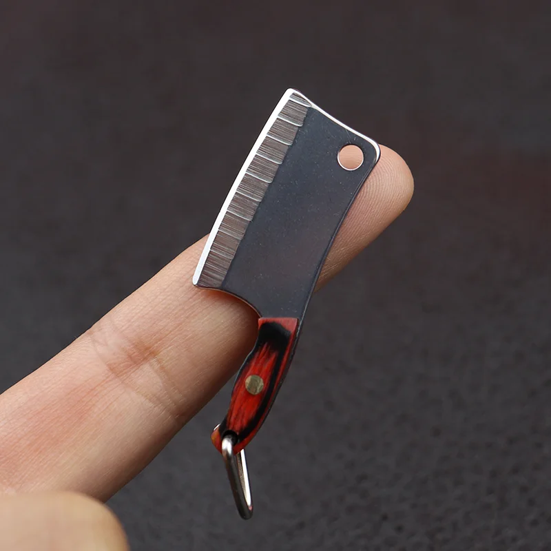 Mini Knife Keychain Portable Tool Beer Glass Simulation Food Handicraft Key Women Men Jewelry Accessories Gift | Украшения и