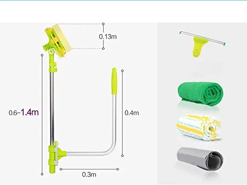 Телескопическая высокоэтажная Чистящая губка для стекла ra mop щетка для мытья окон щетка для очистки окон hobot 168 188