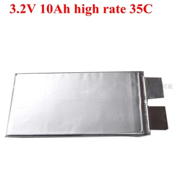 

2-10 lifepo4 3.2v 10Ah 35C high rate 30c wide tabs battery cell for 12v 10ah DIY pack electroc tools 3S 5S 4S 7S 10S 6S RC toys