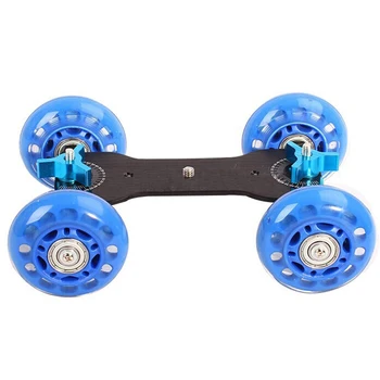 

Mini Desktop Camera Rail Car Table Dolly Video Slider Track For Canon 60d 5D2 7D