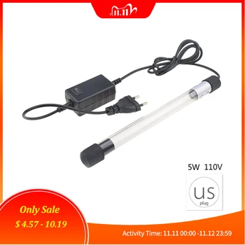 

5W/7W/9W/11W/13W Aquarium UV Ultraviolet Algae Removal Tube Light Fish Tank UV Lamp EU/US Plug