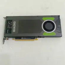 Leadtek NVIDIA Quadro P4000 8 Гб профессиональный графический дизайн рабочей станции графическая карта используется
