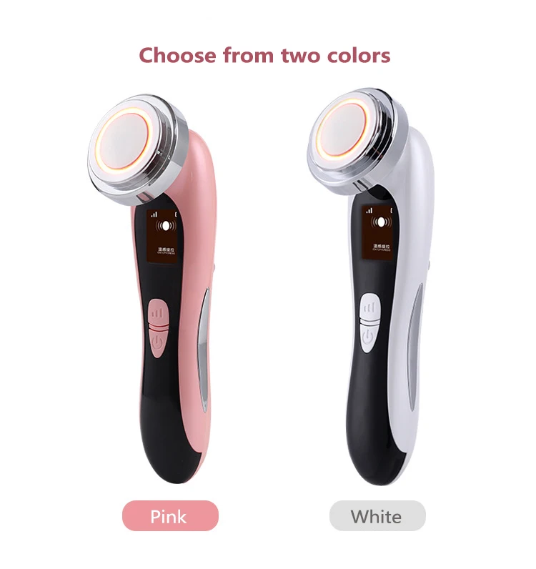Ultrasonic Beauty Introduction Instrument Face Cleansing Massage Skin Care Products Importer Face-Lift and Firming Tool | Красота и