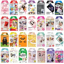 Подлинная Fujifilm Instax Mini 8 9 цветная фотобумага 10 шт. для Fuji 9 8 7s 50 90 25 70 Share SP-2 SP-1 Liplay мгновенная камера