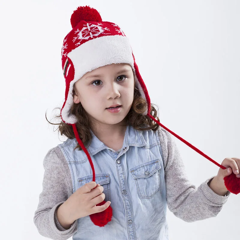 Baby Hat Winter Children Cap Girls Boys Knitted Beanies For Kids Cotton Solid | Детская одежда и обувь
