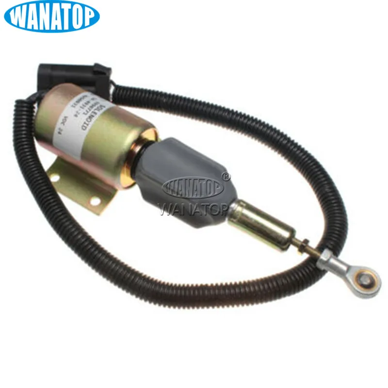Электромагнит отключения подачи топлива клапан 3990771 SA-4931-24 24V для двигателя Cummins
