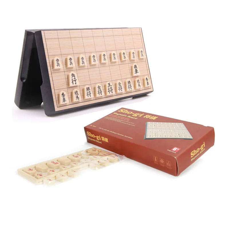 Япония Shogi 25*25*2 см шахматная игра магнитные складные шахматы Настольная