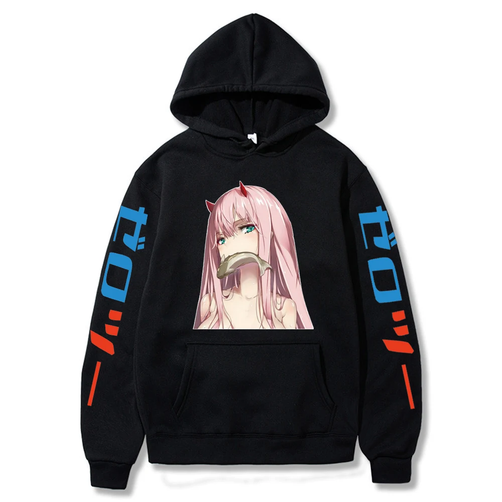 Cosplay Anime Hombre Sudadera Zero Two Darling In The FRANXX