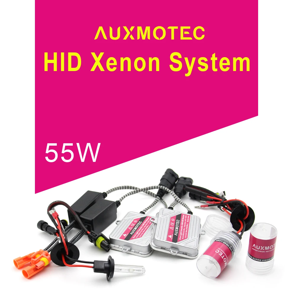 1 комплект Быстрый Яркий 55 Вт ксеноновый H3 HID H1 H7 H8 H9 H11 9005 оригинальный Hid 3000K 4300K 6000K