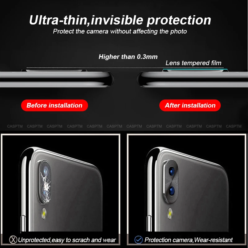 Новое защитное кольцо для объектива камеры покрытие алюминия для Xiaomi Redmi K20 Pro Защита объектива камеры кольцо Крышка для Redmi Note 7 Pro