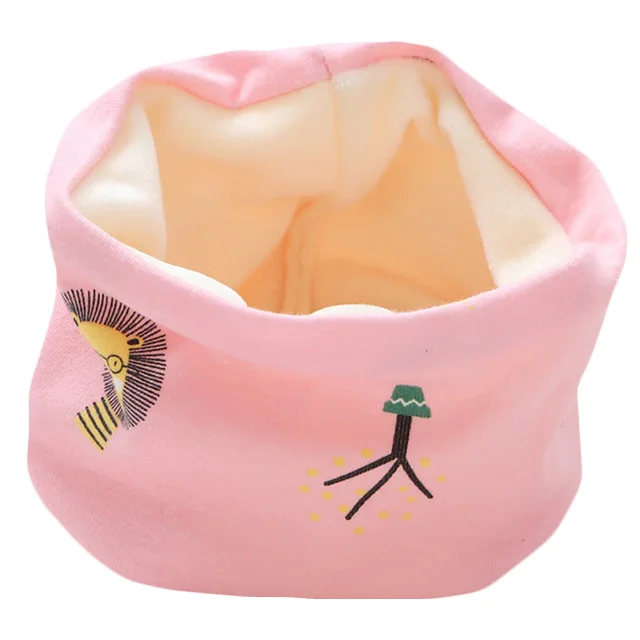 New Autumn Winter Children's Cotton Scarf Cartoon Kids Mufflers Outdoor Windproof Baby Warm Scarf Boys Collar Girls Neckerchief plush 27