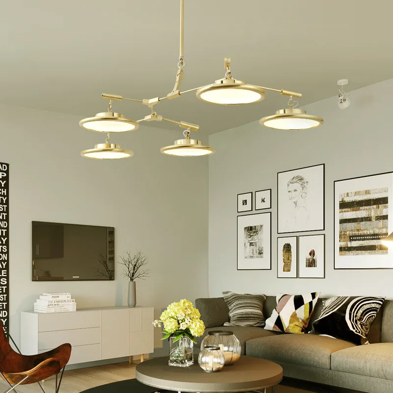 

nordic hanging lamp glass ball Home Decoration E27 Light Fixture bedroom lustre pendente