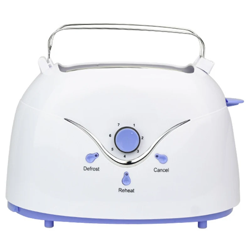 

600W Automatic Bread Toaster Baking Breakfast Machine Abs Stainless Steel 2 Slice Bread Machine Eu Plug
