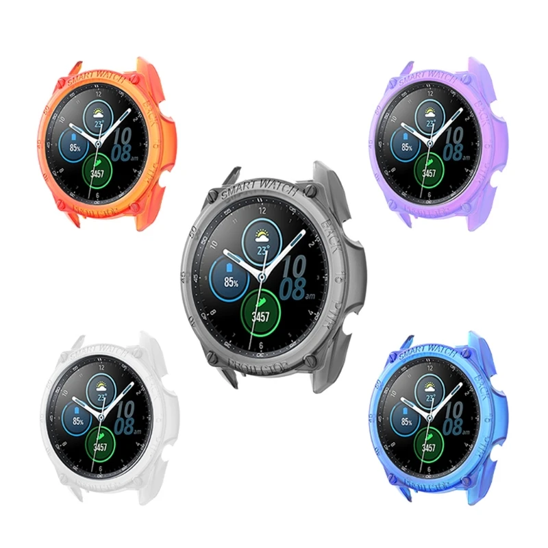 

TPU Anti-drop Protective Case Cover For Samsung Galaxy 3 Watch 41mm/45mm Band Protect Cover Protective Shell Watch Accessories