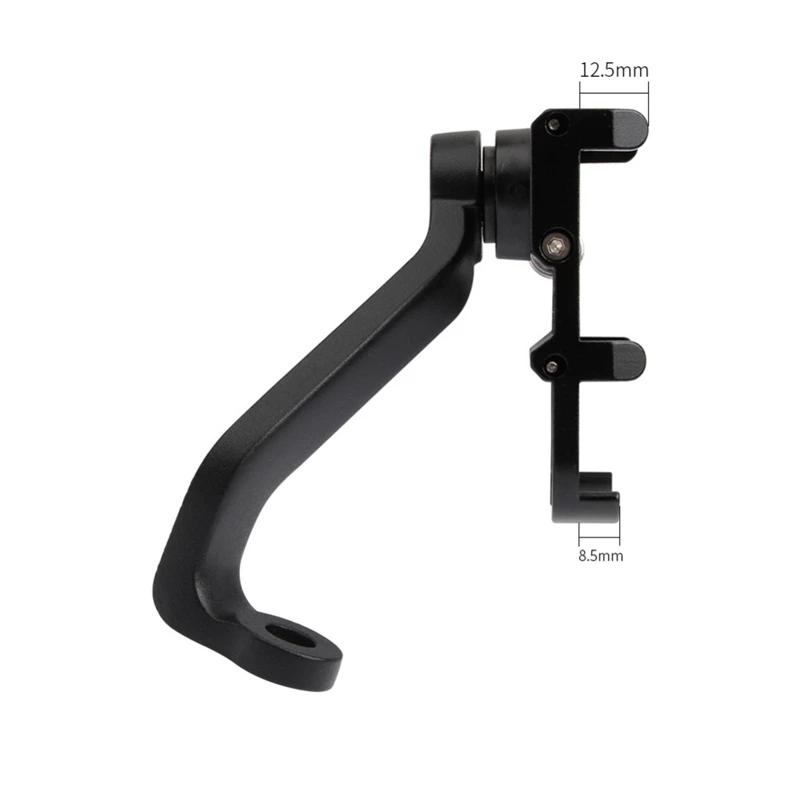 ABUO-Gub Motorcycle Phone Holder 360 Degree Adjustable Universal Holder Mount for Motorcycle Scooter Cell Phone Gps