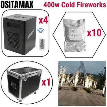 

Cold Fireworks Wedding Spark Machine 400w Pyrotechnics Firework Machine IR Remote Stage Concert Cold Flam Fireworks Sparklers