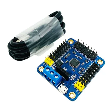 

mini USB 24 channels steering gear controller control board steering gear driver USC-24 (wire feed)