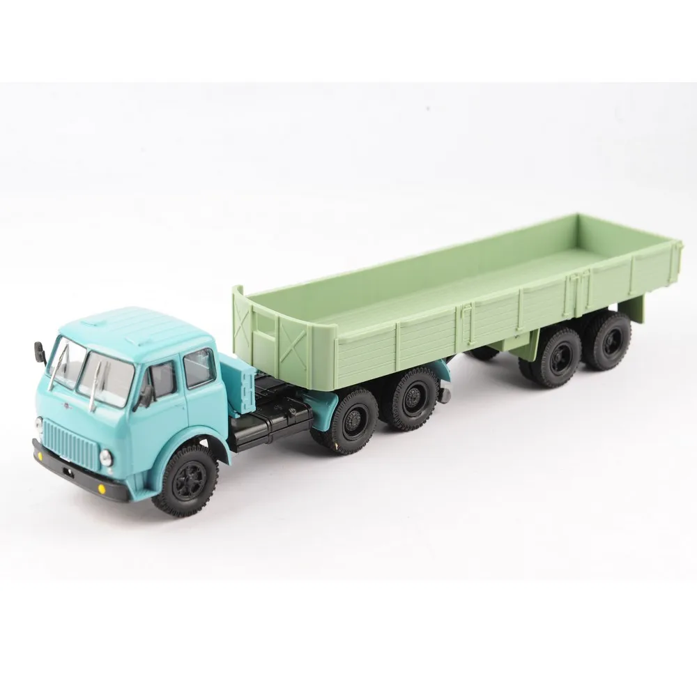 Beste HAW ABTONPOM MA3 515 MA3 5205 143 Schaal Classic Rusland Truck Vrachtwagen van Voertuig Model Diecast Cars Collection Kind Gift Speelgoed