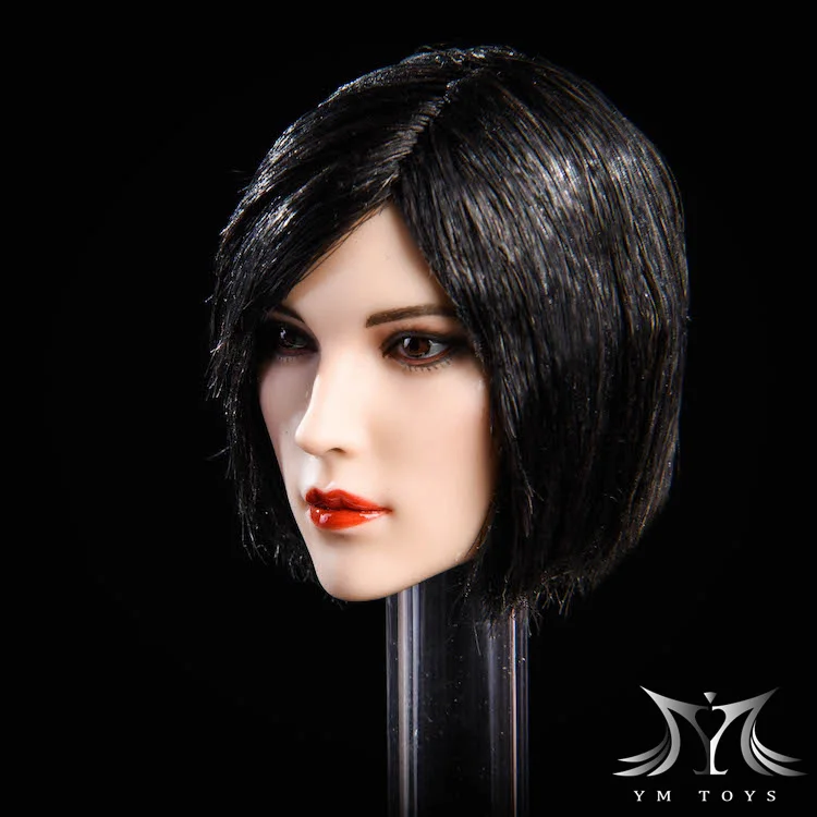 В наличии Коллекционная YMT017 1/6 Красивая Европейская женская голова Li Sculpt жажда модель для 12 ''Suntan фигурка тела