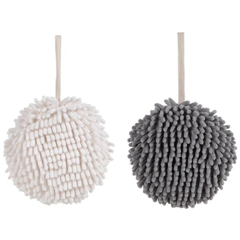 

Chenille Hand Towels Hanging Kitchen Supplies Non-Absorbent Non-Stick Wiping Tablecloth Cute Small Towel Rag