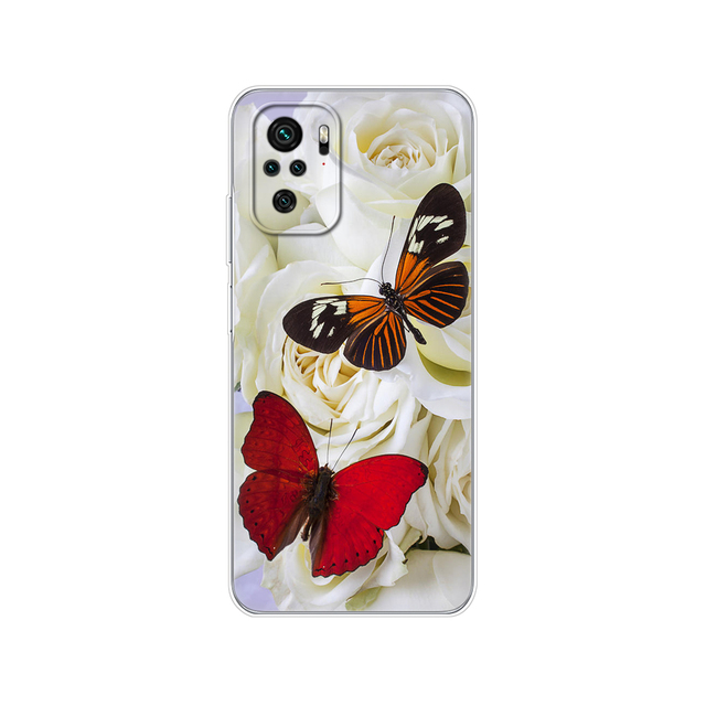 Xiaomi Redmi Note 10 10S Case 4G 5G Silicon Soft Tpu Back On Redmi Note 10 Pro Global Phone Cover Note10 S Bumper Etui Funda