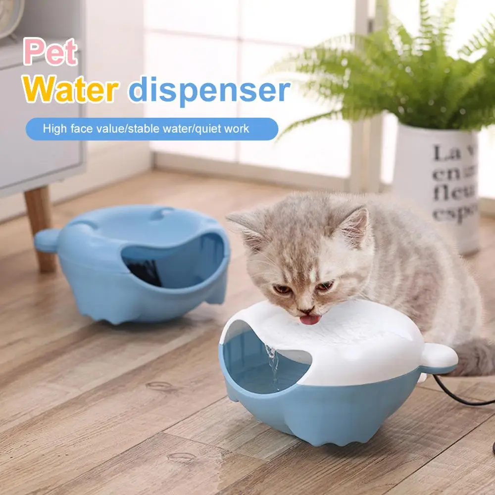 

Automatic Luminous Pets Water Fountain for cats Fountain dogs USB Electric Water dispenser drinking bowls for a cat