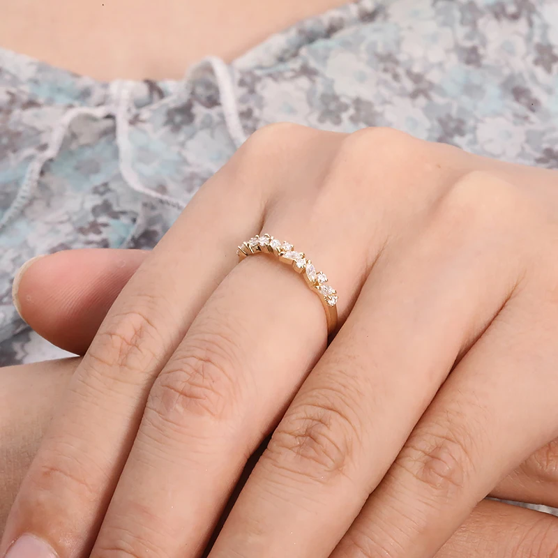 Anillo Mujer Oro Amarillo 14k 585 Con Rubí Y Diamantes - Joyería Fina, Certificado Autenticidad - Regalo Especial