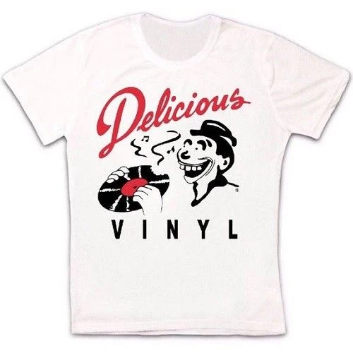 Delicious Vinly Music Record Label Rap Hip Hop Retro Vintage Unisex T Shirt  1137