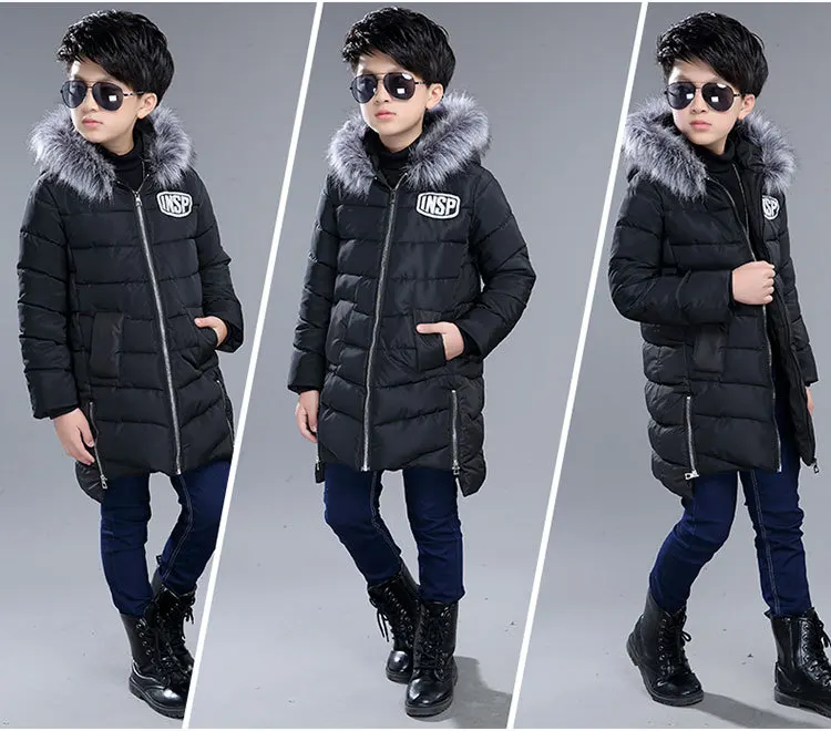 Winter Clothes Boy Cotton Jacket Warm Jacket Children Camouflage Cotton Coat Fashion Children Winter Jacket